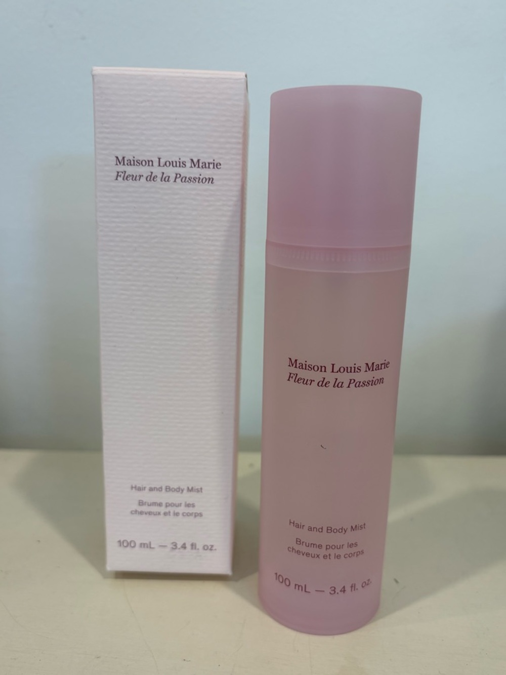 Maison Louie Marie fleur de la passion hair and body mist 3.4 fl. oz